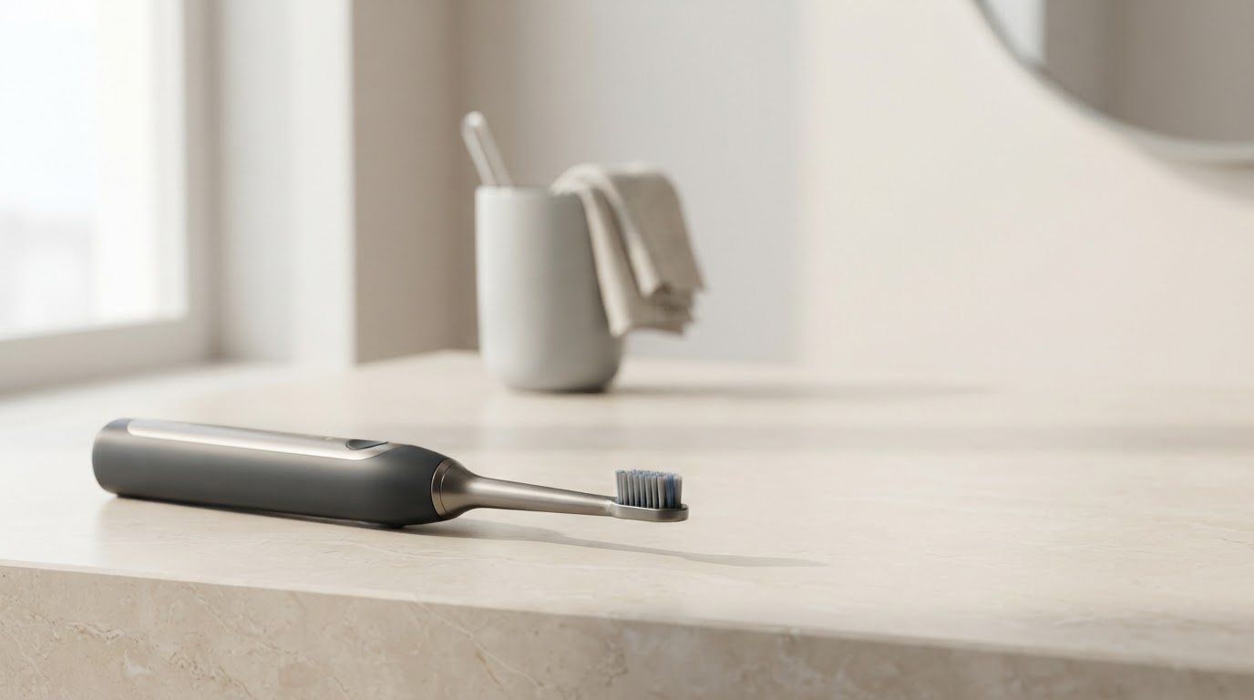 Dyson Toothbrush AI predictive analytics platform interface used by a UK business owner to review capital allocation options